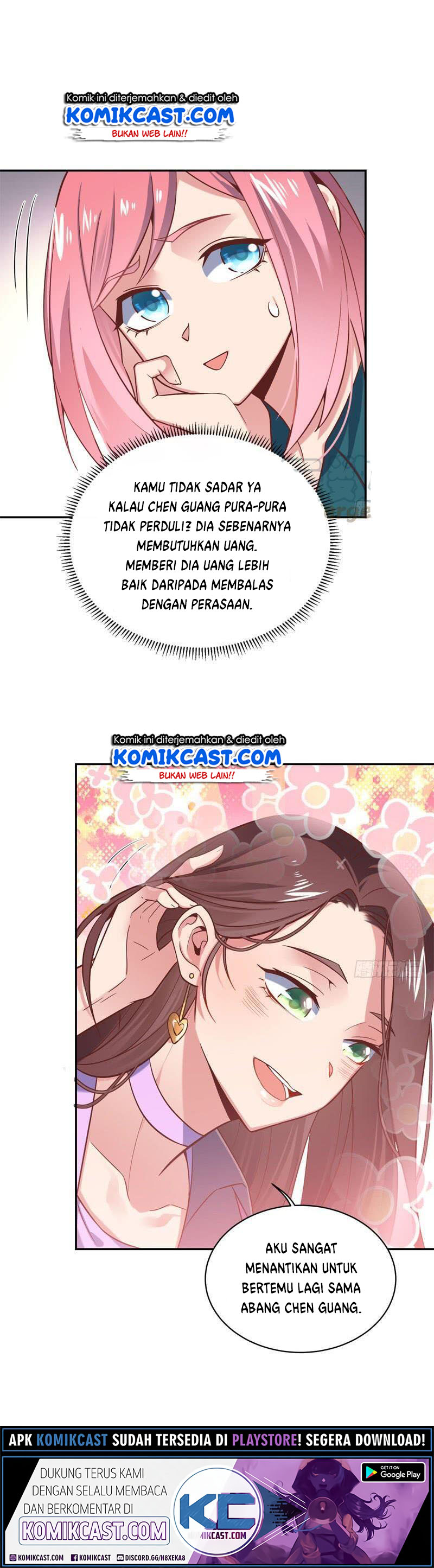 Carrying The Goddess Along Chapter 40 Gambar 17